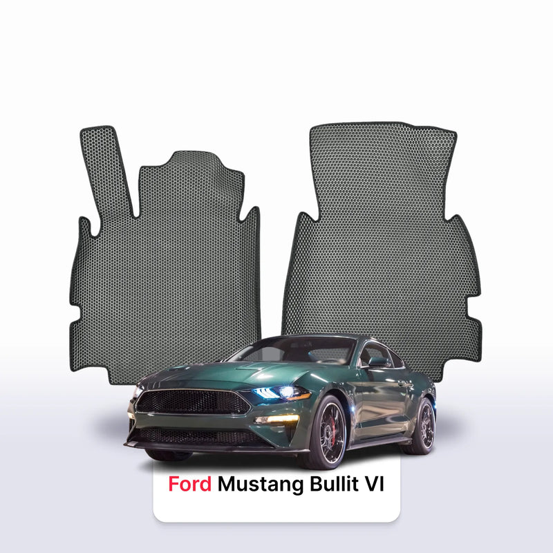 Autokoberce EVA pro Ford Mustang Bullit VI gen 2018-2023 r. KUPÉ