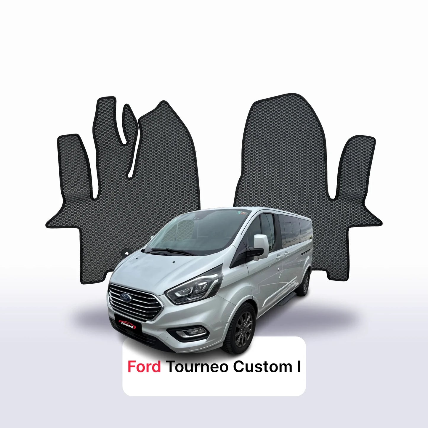 Autokoberce EVA pro Ford Tourneo Custom 1 gen 2012-2023 r. MINIBUS