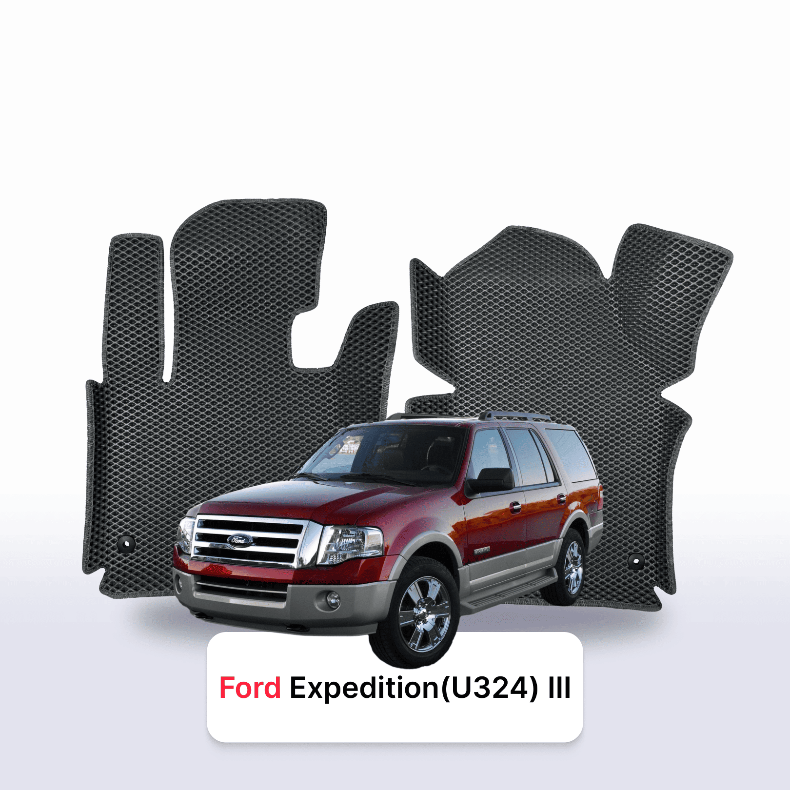 Autokoberce EVA pro Ford Expedition (U324) 3 gen 2006-2017 r. SUV