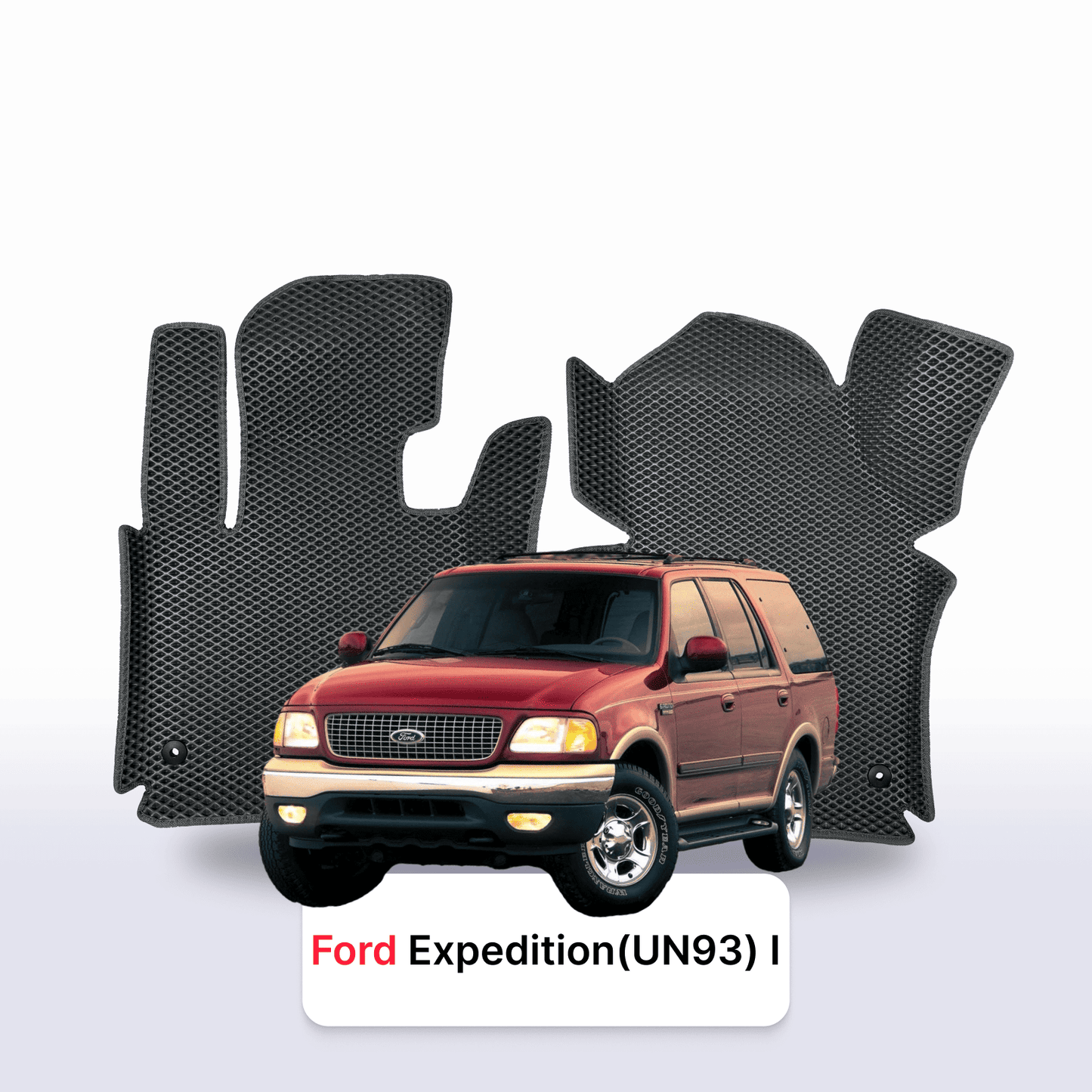 Autokoberce EVA pro Ford Expedition (UN93) 1 gen 1996-2002 r. SUV