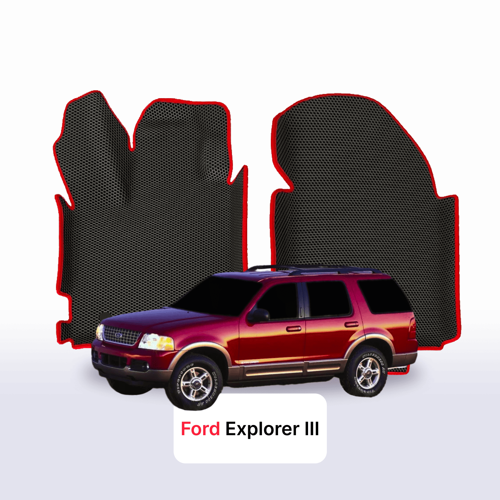 Autokoberce EVA pro Ford Explorer 3 gen 2000-2005 r. SUV