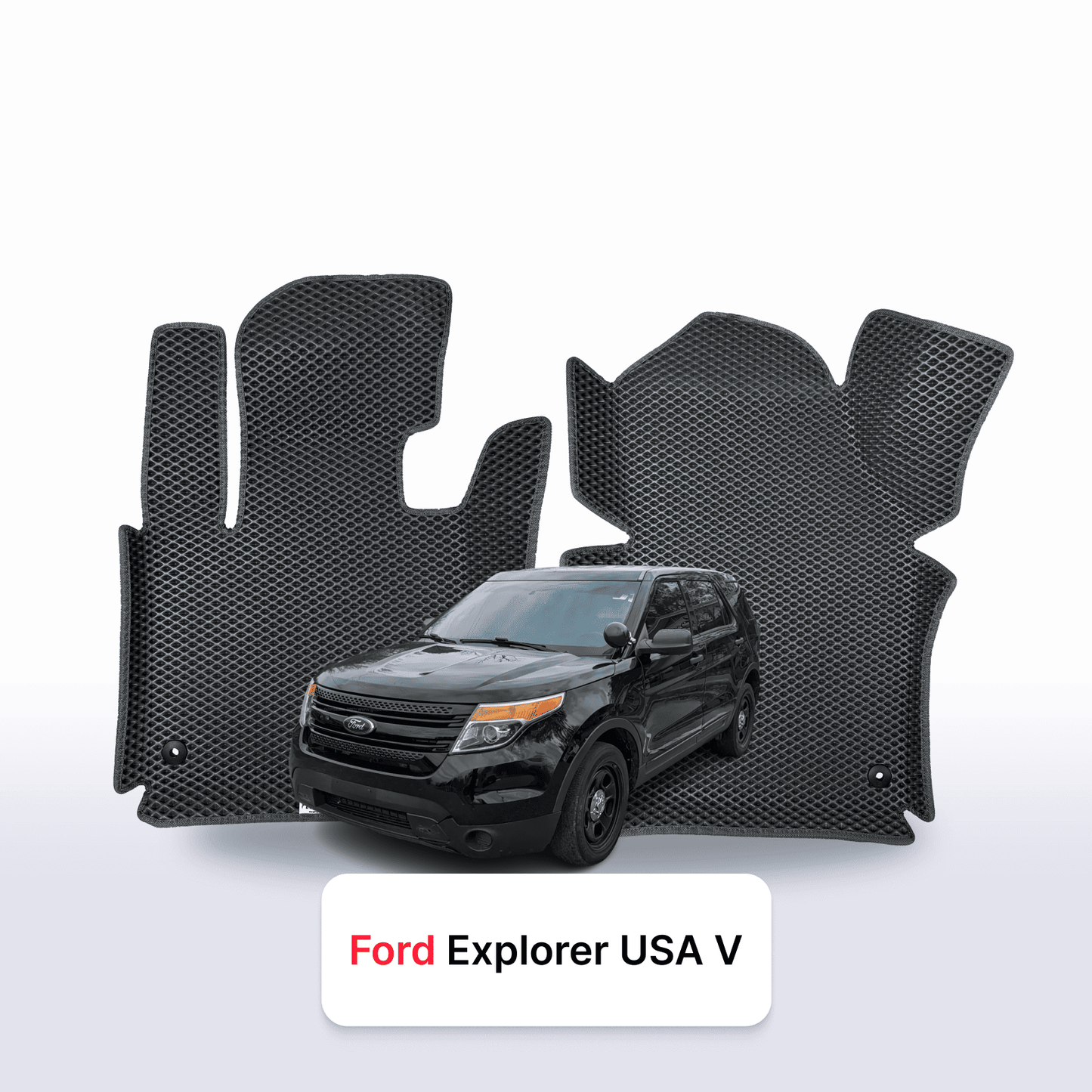 Autokoberce EVA pro Ford Explorer USA Interceptor 5 gen 2010-2019 r. SUV