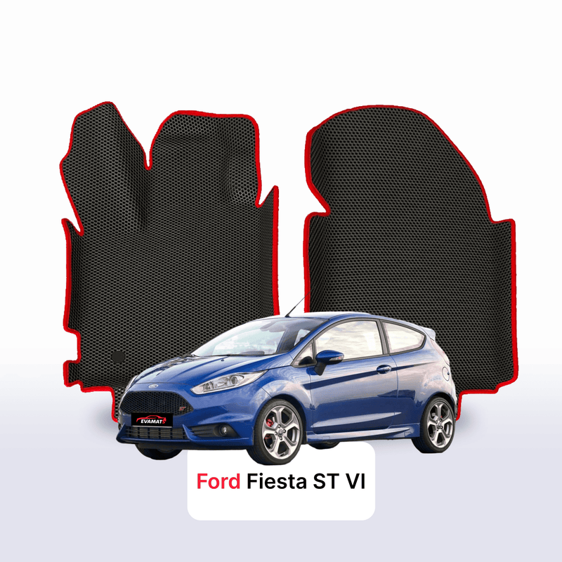 Autokoberce EVA pro Ford Fiesta ST 6 gen 2013-2018 r. HATCHBACK 3 dveře