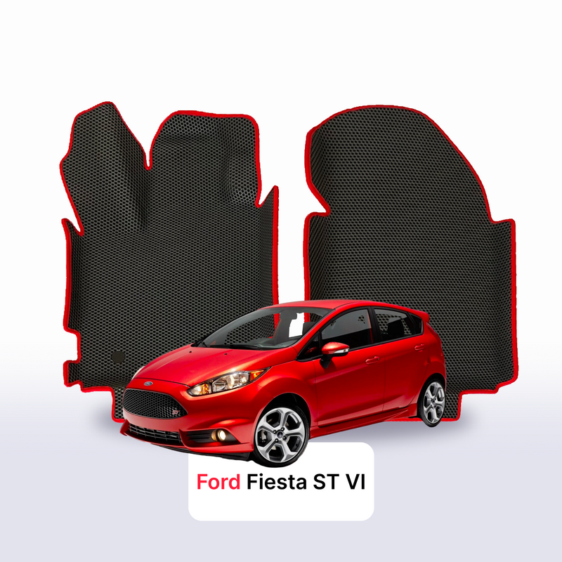 Autokoberce EVA pro Ford Fiesta ST 6 gen 2013-2018 r. HATCHBACK 5 dveří