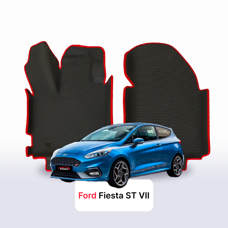 Autokoberce EVA pro Ford Fiesta ST 7 gen 2016-2023 r. HATCHBACK 3 dveře