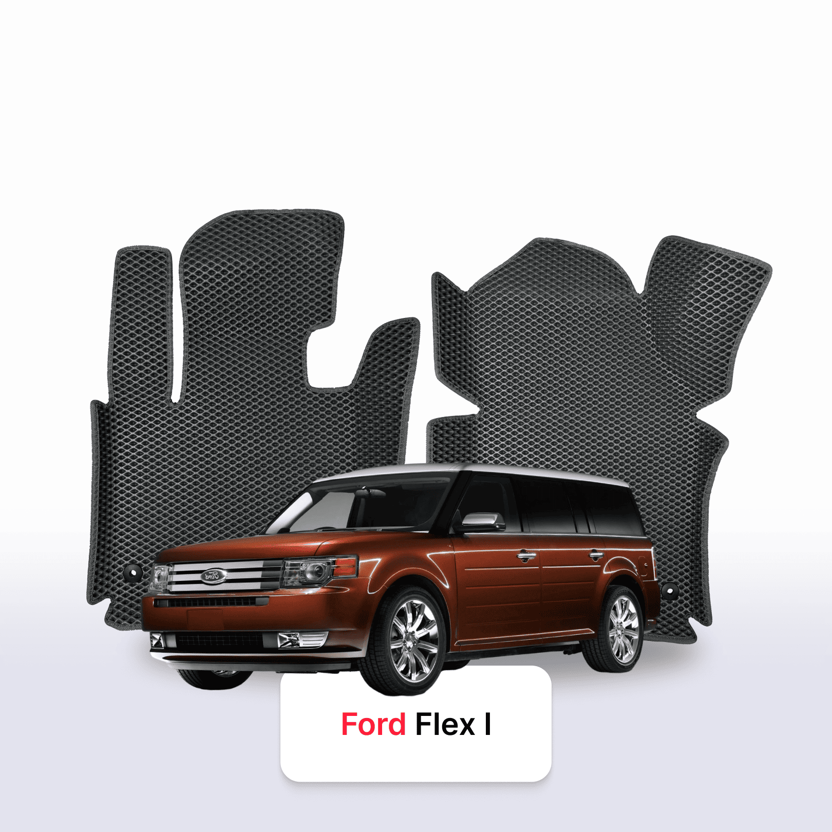 Autokoberce EVA pro Ford Flex I gen 2008-2019 r. SUV