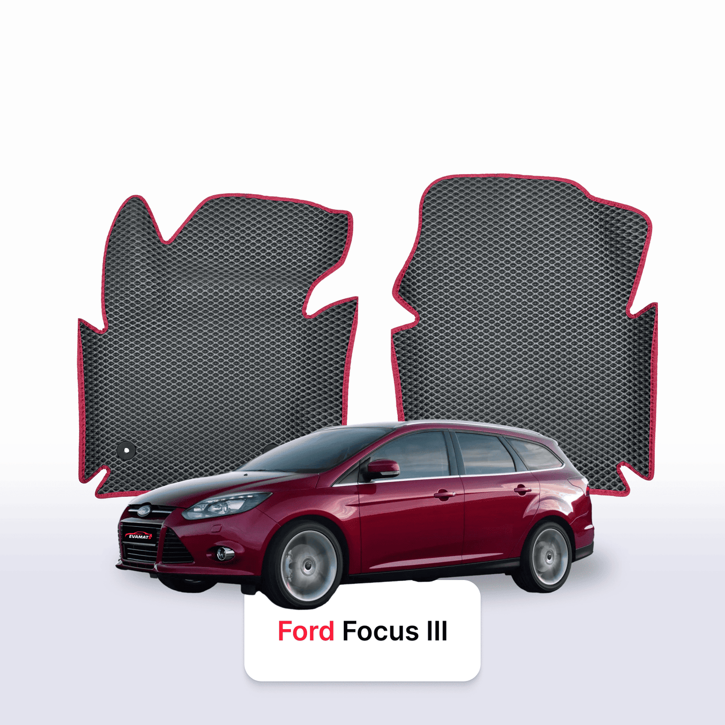 Autokoberce EVA pro Ford Focus(MK3) 3 gen 2010-2019 r. KOMBI