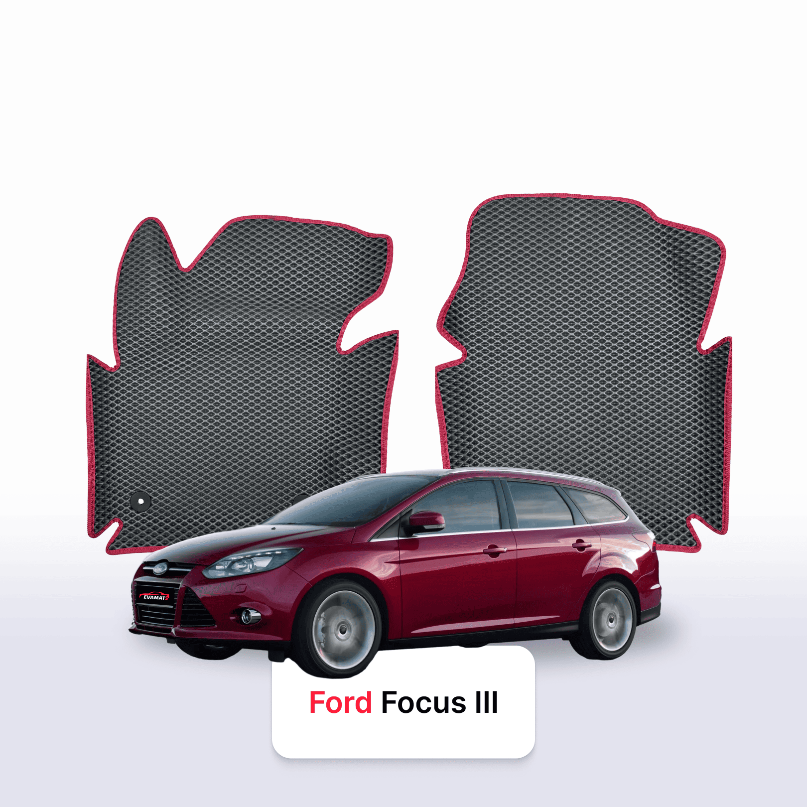 Autokoberce EVA pro Ford Focus(MK3) 3 gen 2010-2019 r. KOMBI