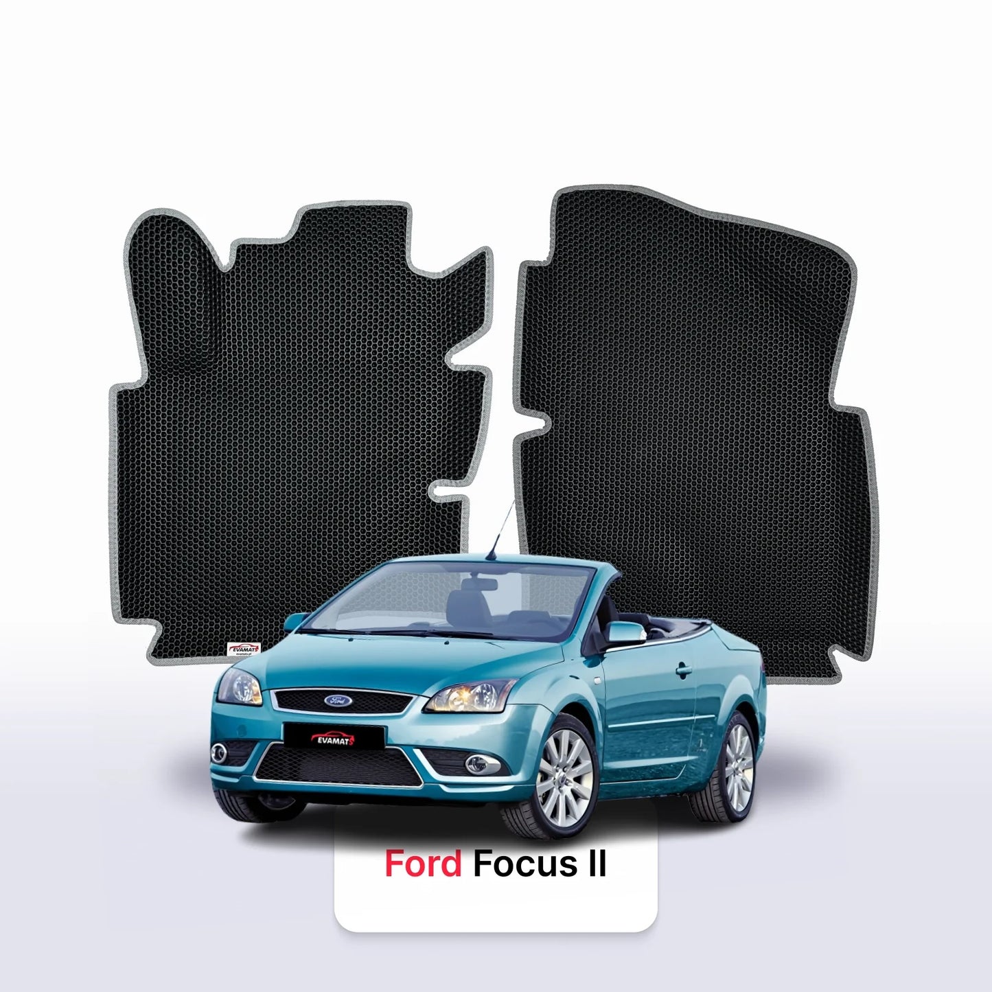 Autokoberce EVA pro Ford Focus(MK2) 2 gen 2004-2011 r. KUPÉ/KABRIOLET