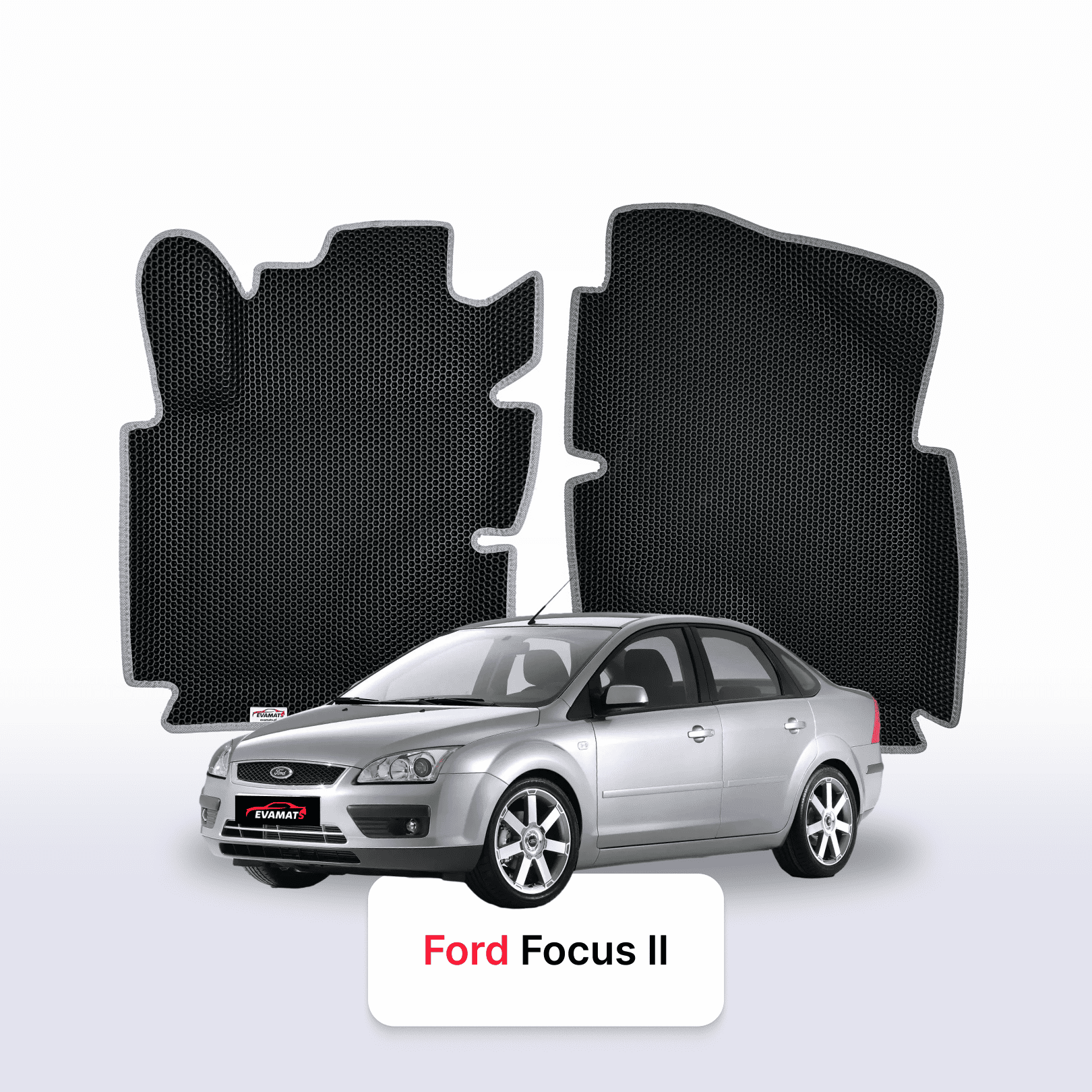 Autokoberce EVA pro Ford Focus(MK2) 2 gen 2004-2011 r. SEDAN