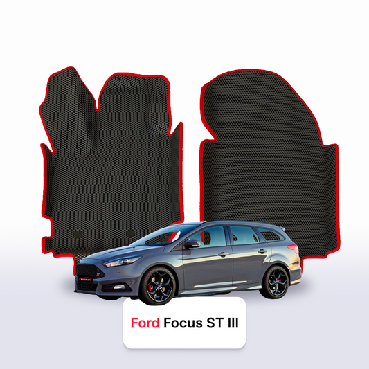 Autokoberce EVA pro Ford Focus ST(MK3) 3 gen 2012-2018 r. KOMBI