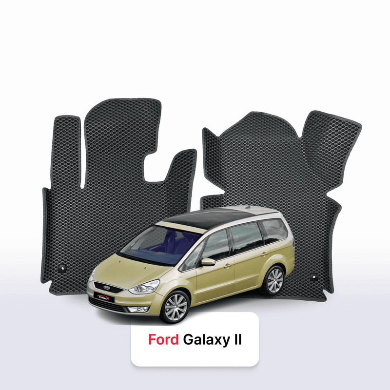 Autokoberce EVA pro Ford Galaxy 2 gen 2006-2015 r. MINIVAN