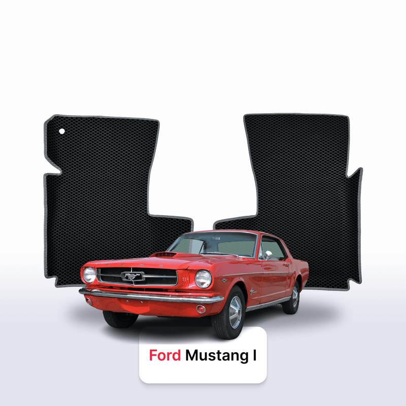Autokoberce EVA pro Ford Mustang 1 gen 1964-1973 r. KUPÉ