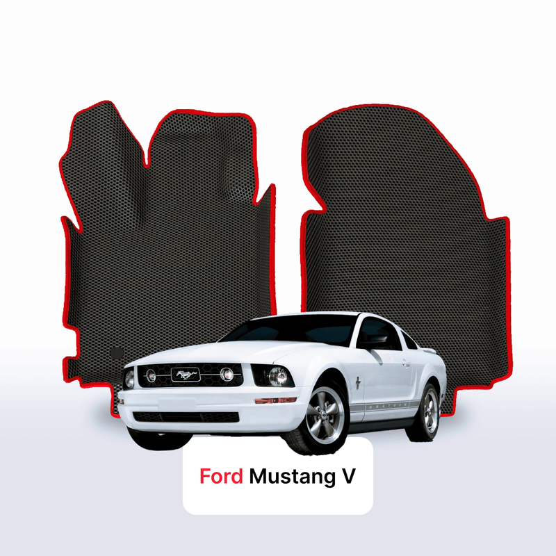 Autokoberce EVA pro Ford Mustang 5 gen 2004-2014 r. KUPÉ