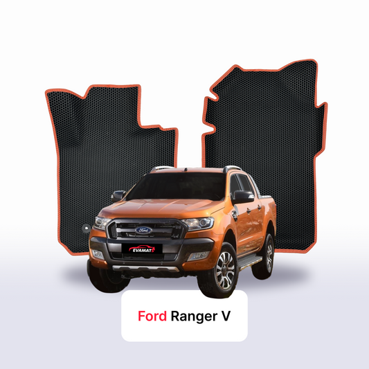 Autokoberce EVA pro Ford Ranger 5 gen 2011-2022 r. PICK-UP dvojkabina