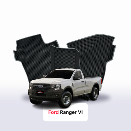 Autokoberce EVA pro Ford Ranger 6 gen 2022-2028 r. PICK-UP jednokabina