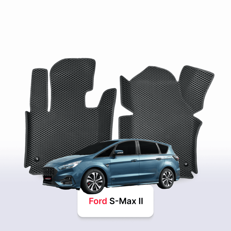 Autokoberce EVA pro Ford S-MAX(MK2) 2 gen 2015-2023 r. MINIVAN 7  míst