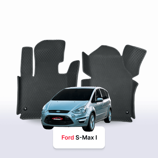 Autokoberce EVA pro Ford S-MAX(MK1) 1 gen 2006-2015 r. MINIVAN 7  míst