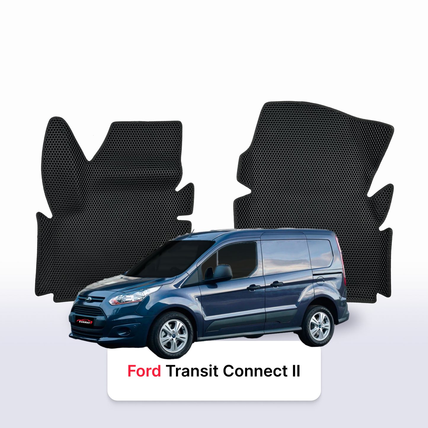 Autokoberce EVA pro Ford Transit Connect 2 gen 2012-2023 r. DODÁVKA