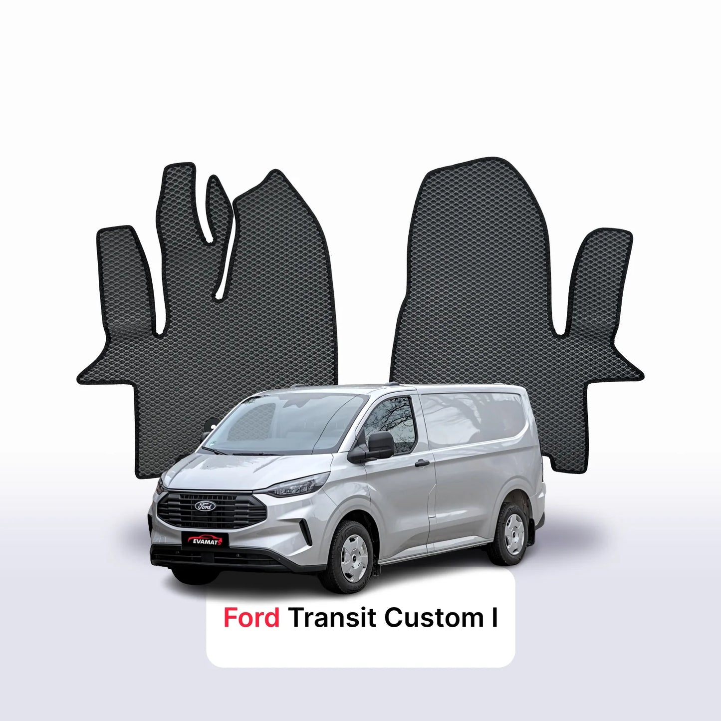 Autokoberce EVA pro Ford Transit Custom 1 gen 2012-2023 r. DODÁVKA