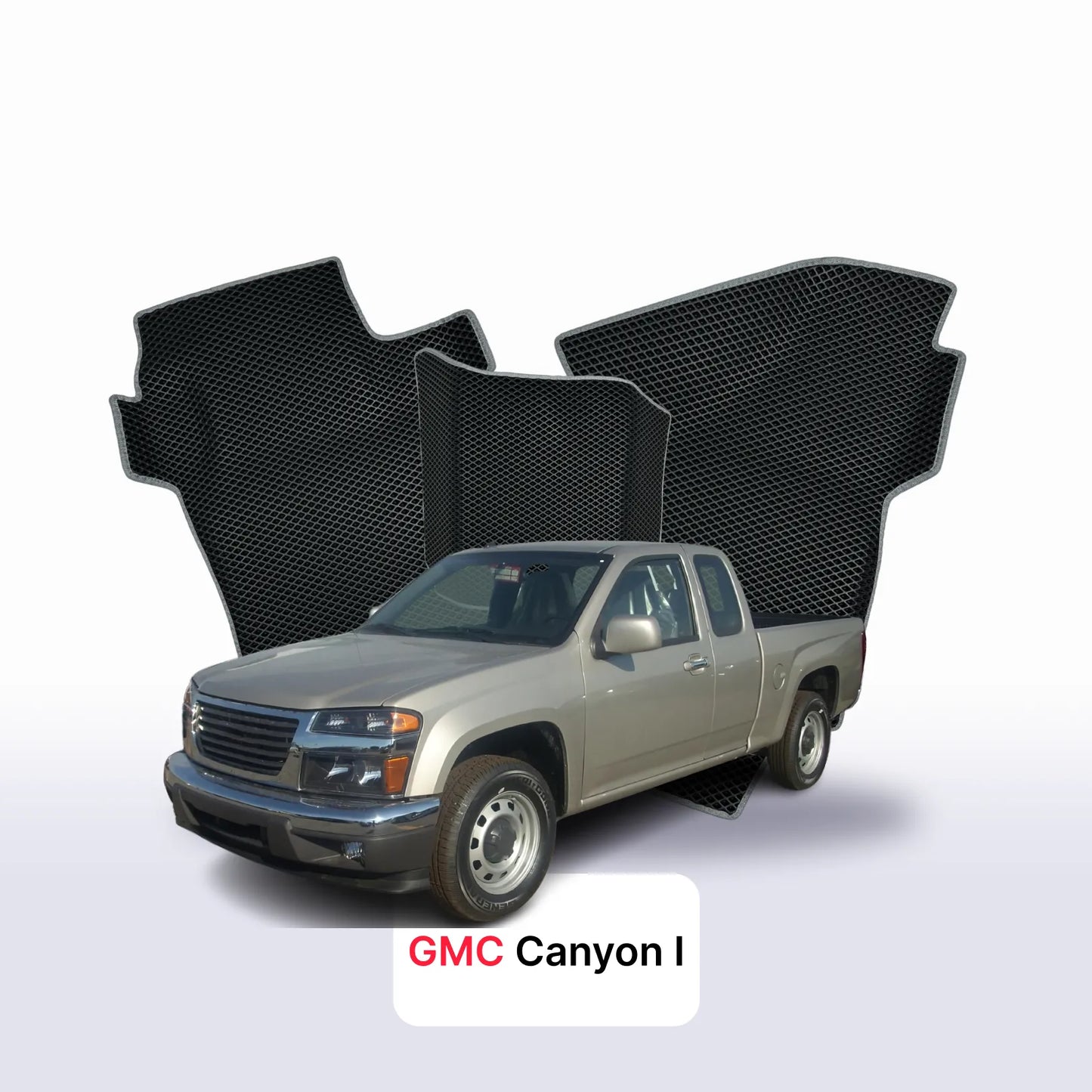 Autokoberce EVA pro GMC Canyon 1 gen 2004-2012 r. PICK-UP prodloužená kabina