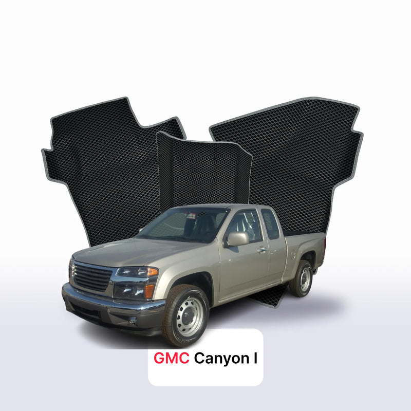 Autokoberce EVA pro GMC Canyon 1 gen 2004-2012 r. PICK-UP prodloužená kabina