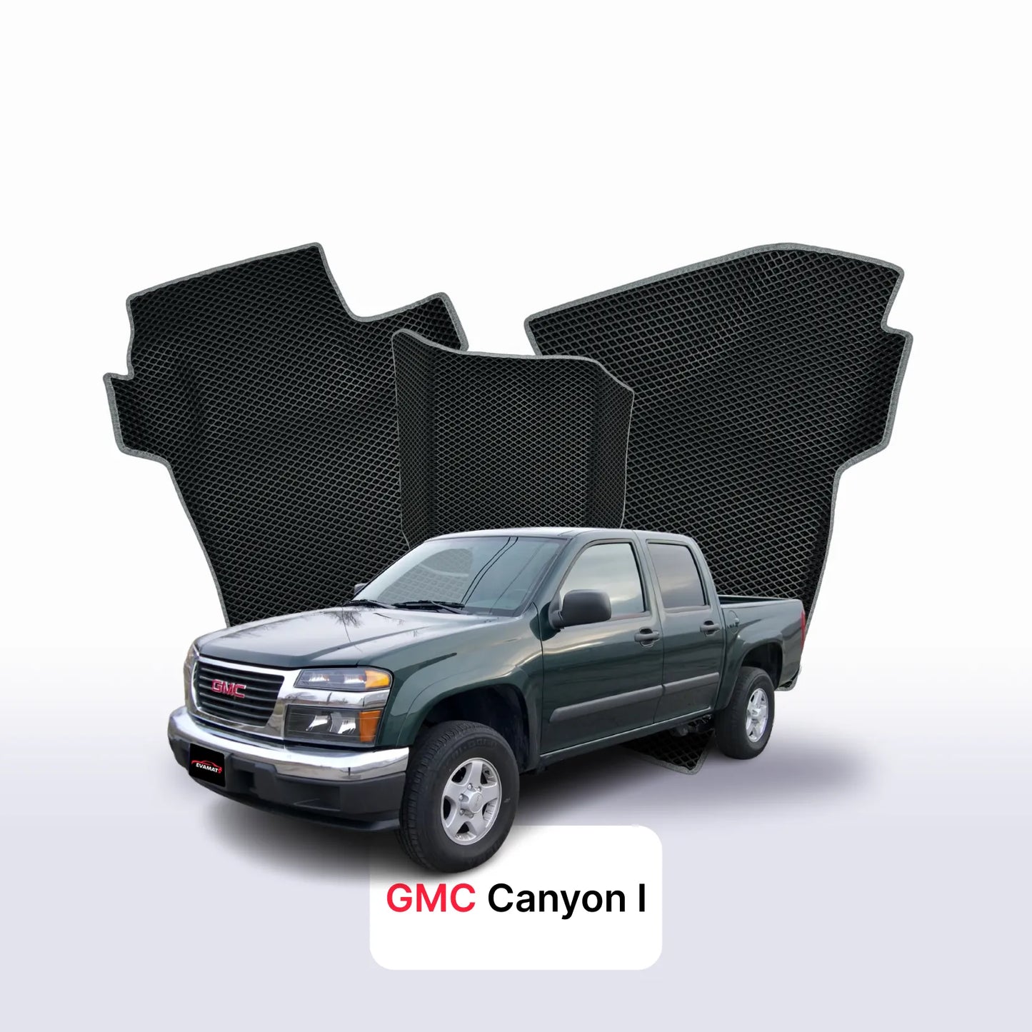 Autokoberce EVA pro GMC Canyon 1 gen 2004-2012 r. Pick-Up Dvojkabina