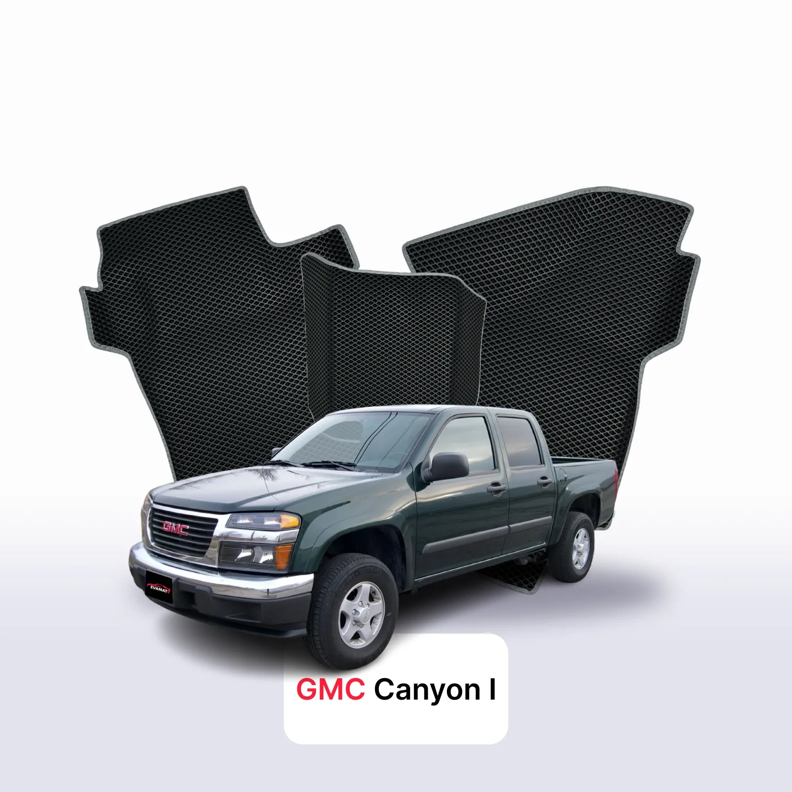 Autokoberce EVA pro GMC Canyon 1 gen 2004-2012 r. Pick-Up Dvojkabina