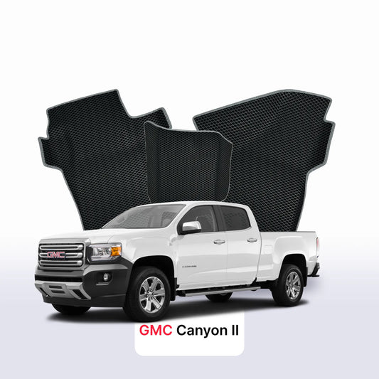 Autokoberce EVA pro GMC Canyon 2 gen 2014-2023 r. PICK-UP dvojkabina