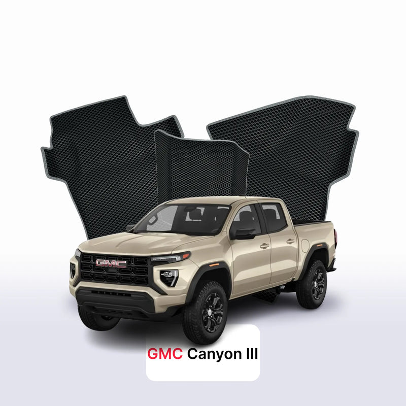 Autokoberce EVA pro GMC Canyon 3 gen 2024-2030 r. PICK-UP dvojkabina