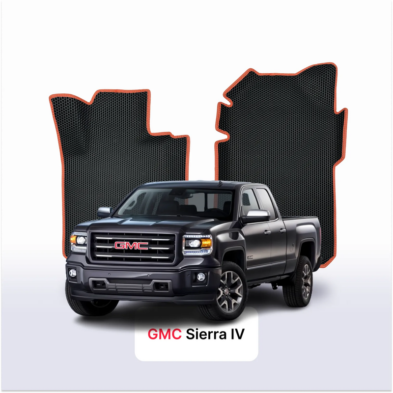 Autokoberce EVA pro GMC Sierra 4 gen 2013-2019 r. Pick-Up dvojkabina