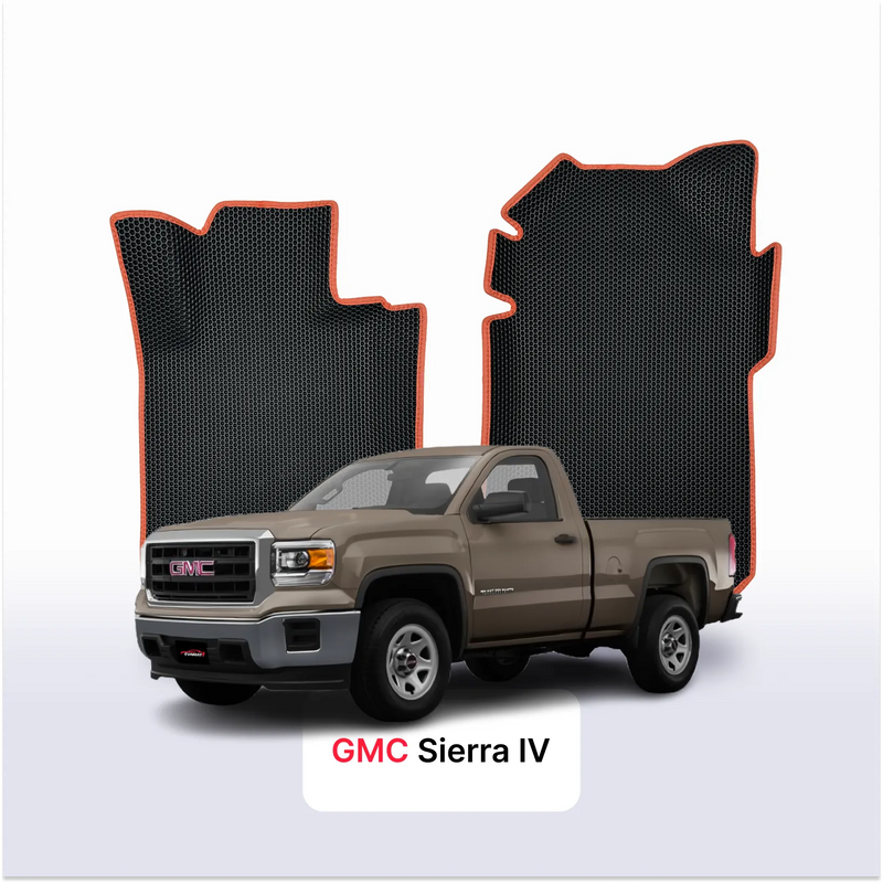 Autokoberce EVA pro GMC Sierra 4 gen 2013-2019 r. Pick-Up jednokabina