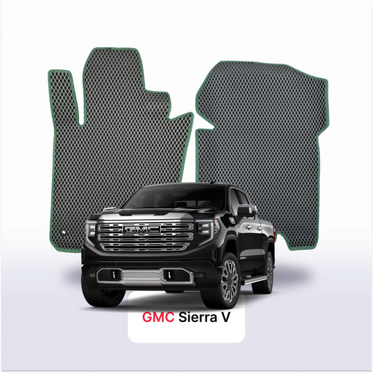 Autokoberce EVA pro GMC Sierra 5 gen 2018-2026 r. Pick-Up dvojkabina