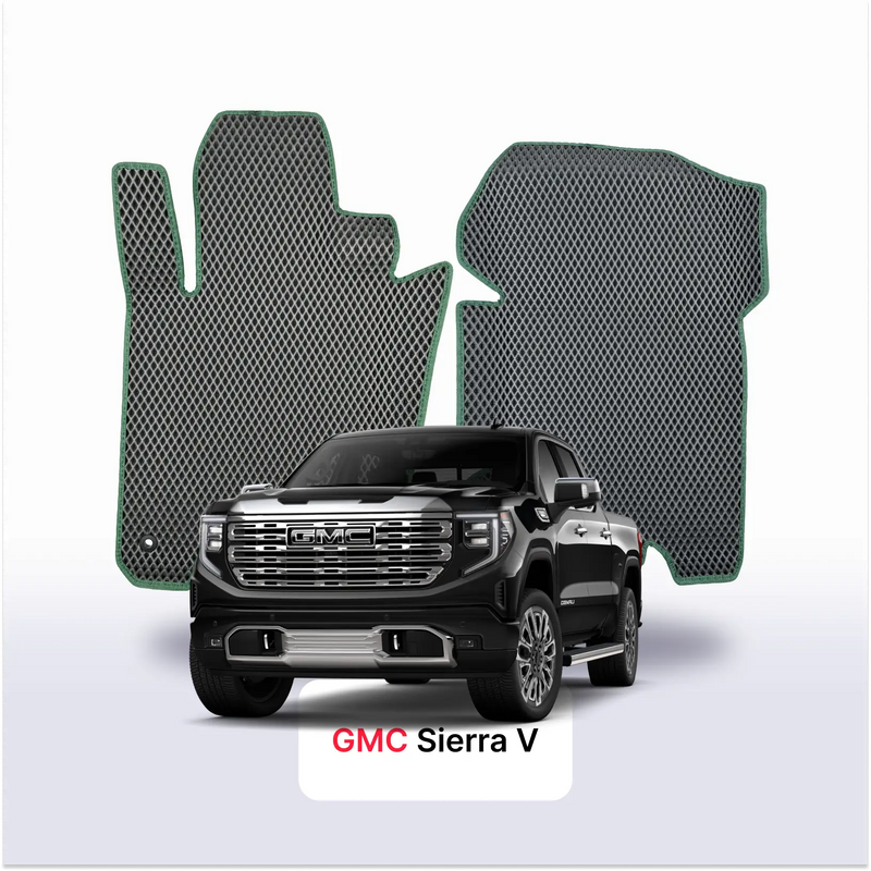 Autokoberce EVA pro GMC Sierra 5 gen 2018-2026 r. Pick-Up dvojkabina