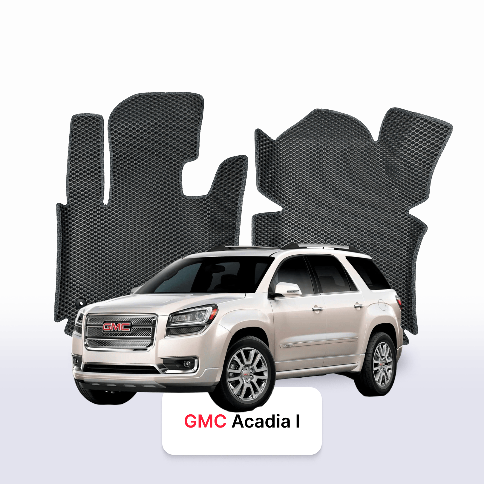 Autokoberce EVA pro GMC Acadia 1 gen 2008-2016 r. SUV