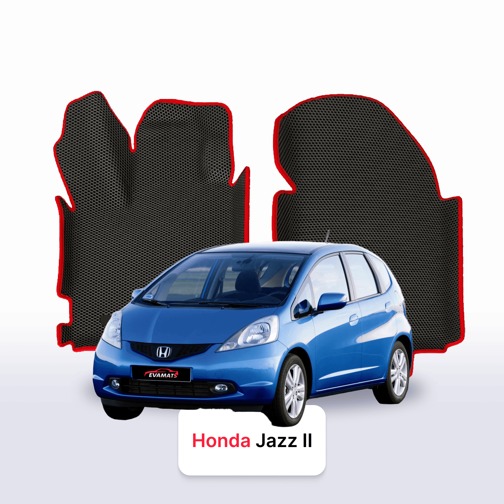 Autokoberce EVA pro Honda Jazz 2 gen 2008-2014 r. HATCHBACK 5 dveří