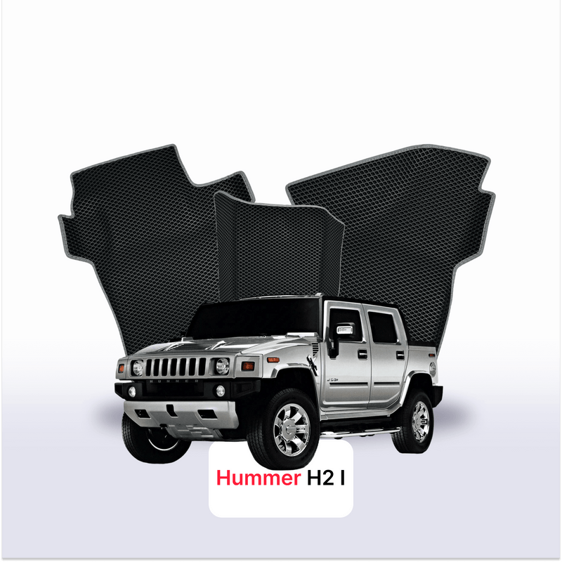 Autokoberce EVA pro Hummer H2 1 gen 2002-2009 r. PICK-UP dvojkabina