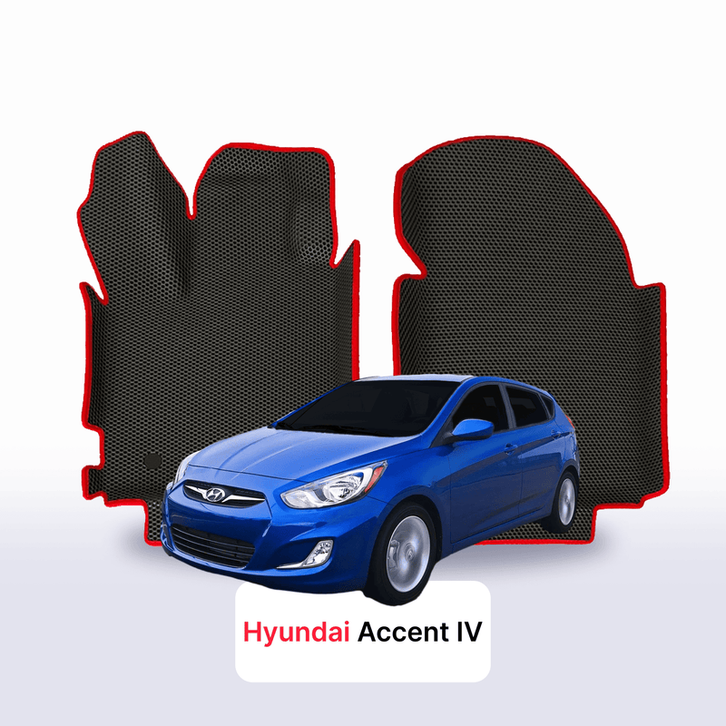 Autokoberce EVA pro Hyundai Accent 4 gen 2010-2019 r. HATCHBACK 5 dveří