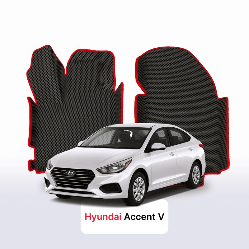 Autokoberce EVA pro Hyundai Accent 5 gen 2017-2023 r. SEDAN