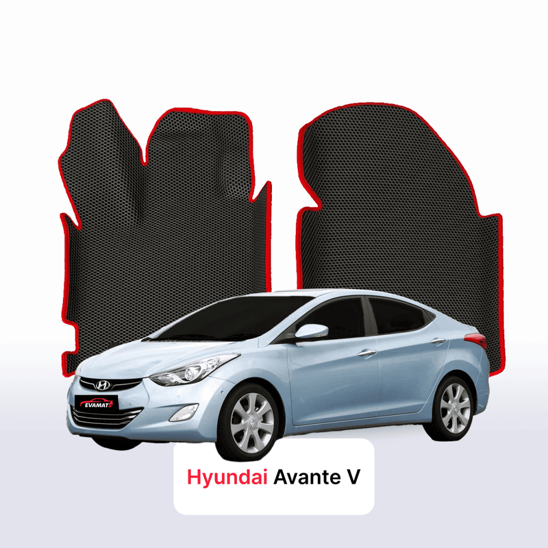 Autokoberce EVA pro Hyundai Avante(MD) 5 gen 2010-2015 r. SEDAN