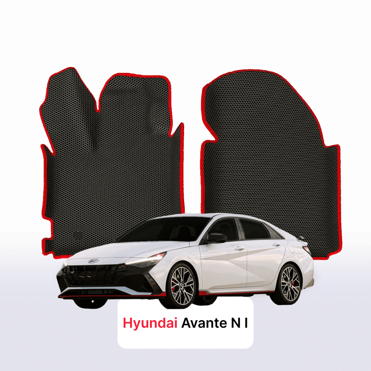 Autokoberce EVA pro Hyundai Avante N 1 gen 2021-2023 r. SEDAN