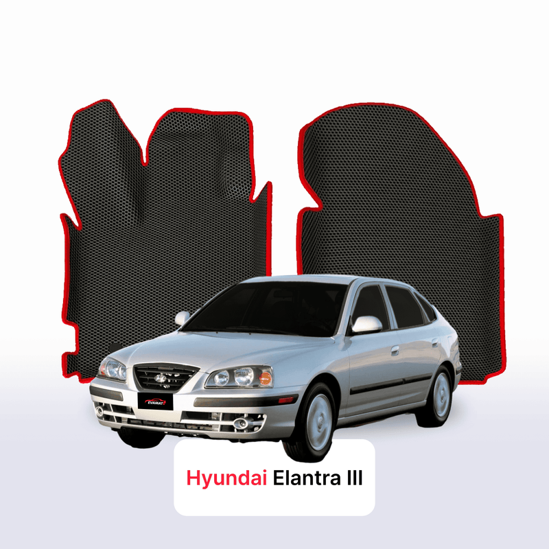 Autokoberce EVA pro Hyundai Elantra(XD2) 3 gen 2000-2010 r. LIFTBACK