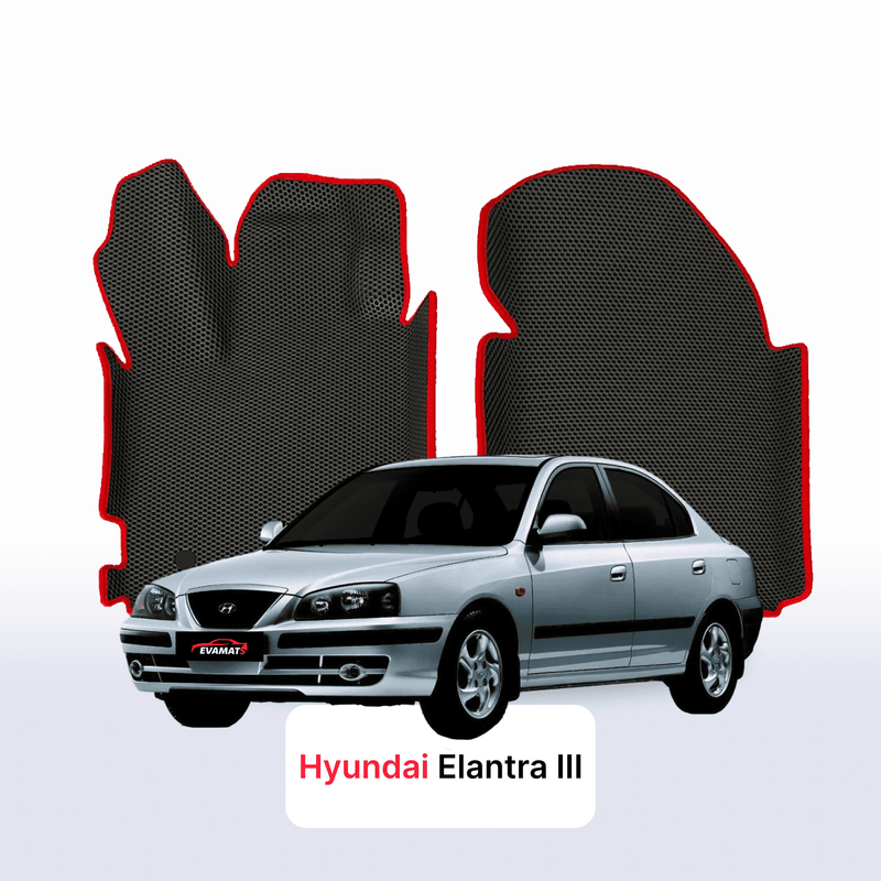 Autokoberce EVA pro Hyundai Elantra(XD2) 3 gen 2000-2010 r. SEDAN