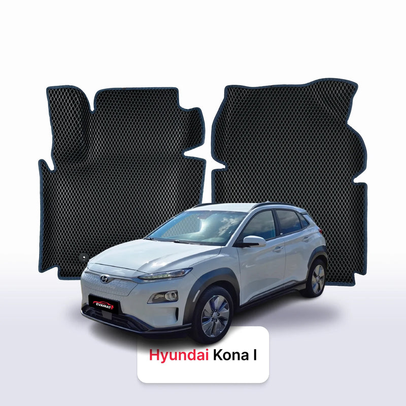 Autokoberce EVA pro Hyundai Kona 1 gen 2017-2023 r. Elektro SUV