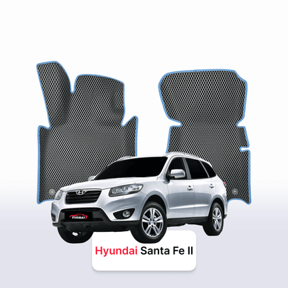 Autokoberce EVA pro Hyundai Santa Fe 2 gen 2005-2012 r. SUV