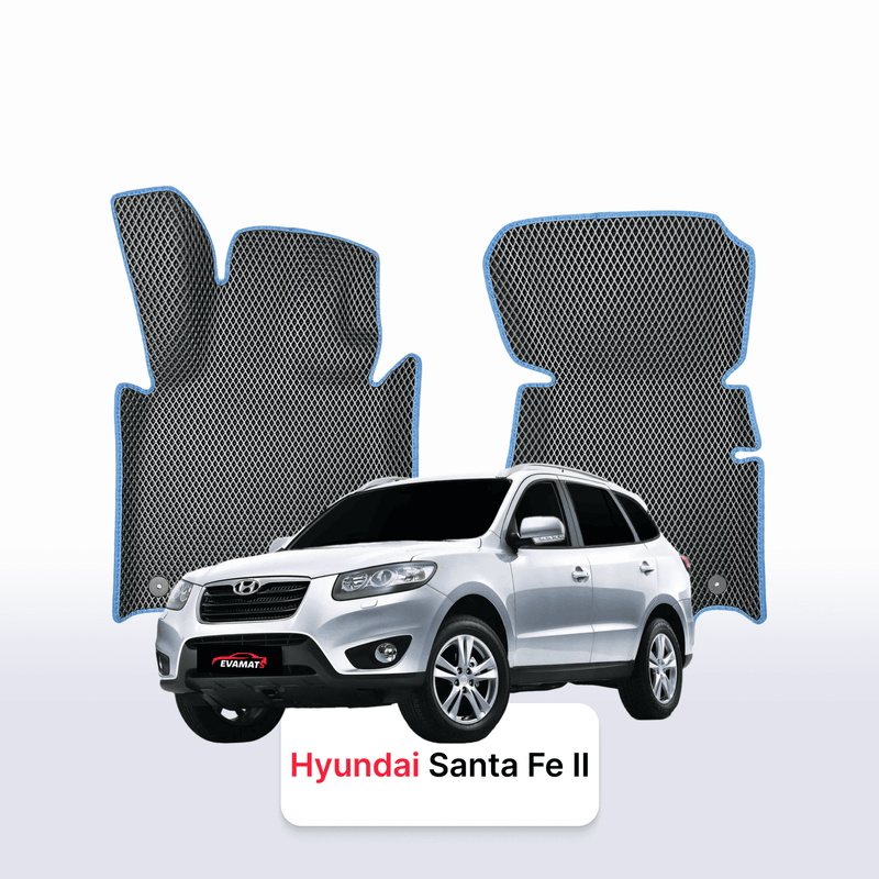 Autokoberce EVA pro Hyundai Santa Fe 2 gen 2005-2012 r. SUV