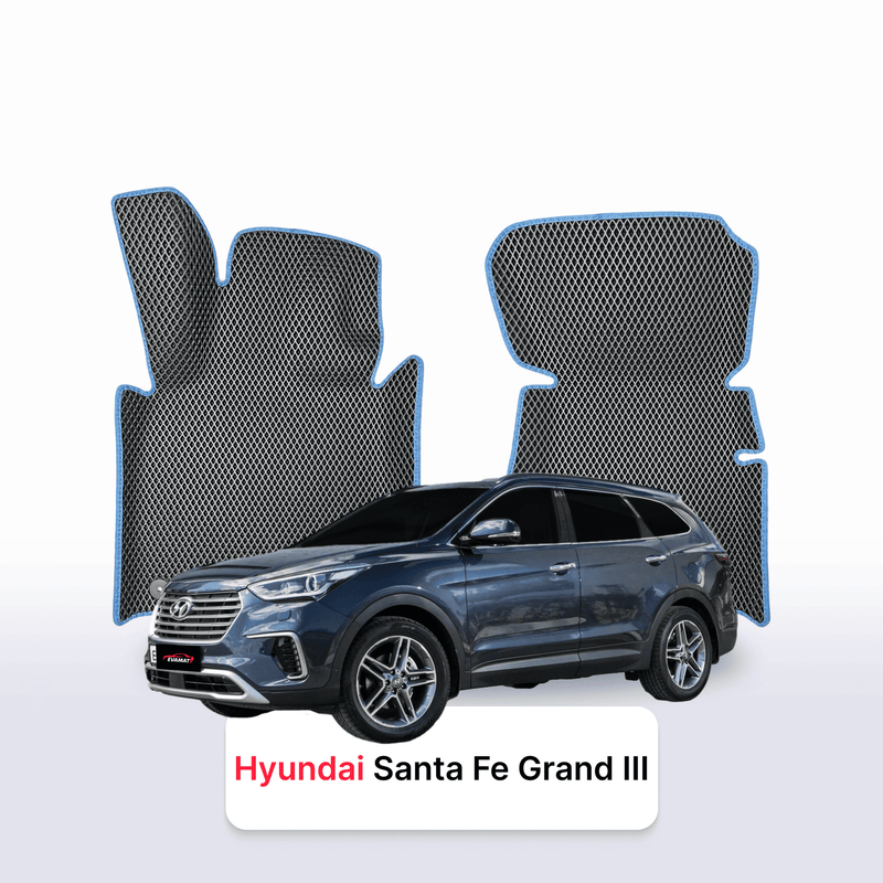 Autokoberce EVA pro Hyundai Santa Fe Grand 3 gen 2012-2018 r. SUV