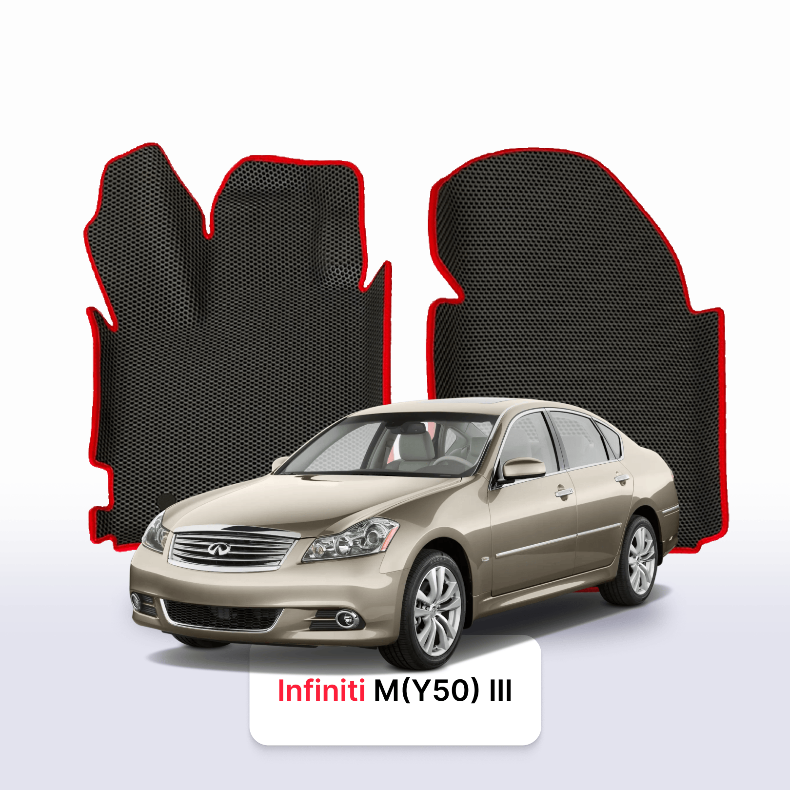 Autokoberce EVA pro Infiniti M(Y50) 3 gen 2005-2010 r. SEDAN