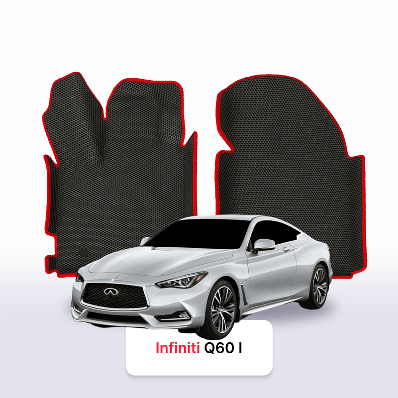 Autokoberce EVA pro Infiniti Q60 1 gen 2013-2023 r. KUPÉ
