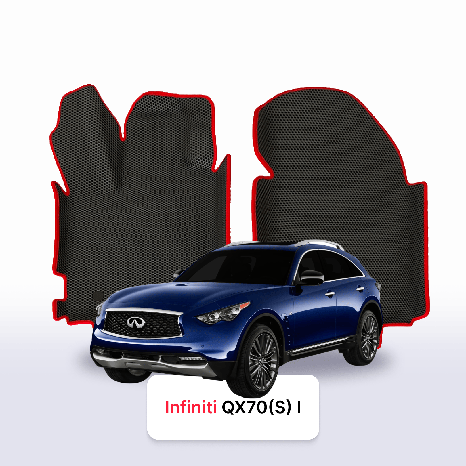 Autokoberce EVA pro Infiniti QX70(S) 1 gen 2013-2017 r. SUV
